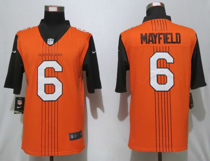 Nike Browns 6 Baker Mayfield Brown City Edition Vapor Untouchable Limited Jersey,We sell and wholesale Nike Browns 6 Baker Mayfield Brown City Edition Vapor Untouchable Limited Jersey on line form chian!